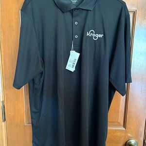 Core 365 Men's Kroger Uniform Black Polo Shirt